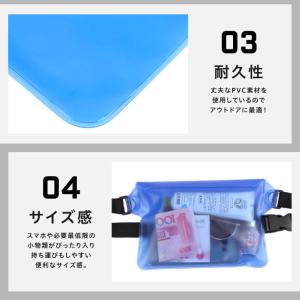 サコッシュ 防水 防水サコッシュ 防水クリアポ...の詳細画像3