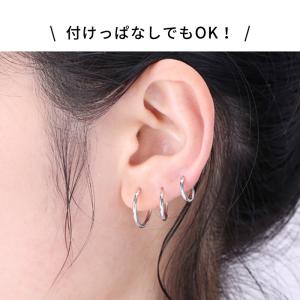 ピアス 金属アレルギー フープ フープピアス ...の詳細画像2