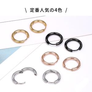 ピアス 金属アレルギー フープ フープピアス ...の詳細画像4