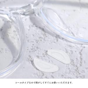 メガネ 鼻パッド シール 10個セット シリコ...の詳細画像3