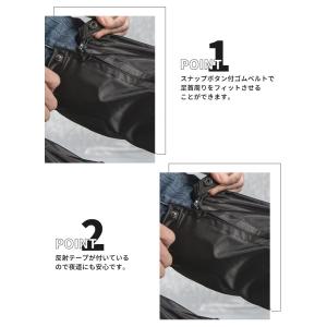 バイク用ブーツカバー レインシューズカバー シ...の詳細画像2