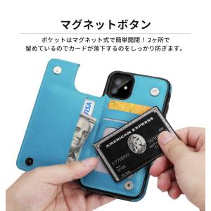 iPhone17e ケース カード収納 背面 ...の詳細画像3