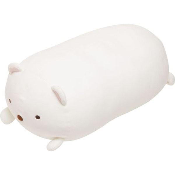 【送料無料】すみっコぐらし 　スーパーもーちもち抱きまくら　ぬいぐるみ　しろくま