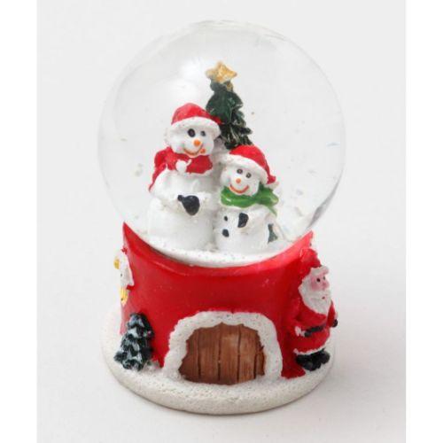 オブジェ サンタハウススノードーム FRIENDS SNOWMAN 北欧 アミナコレクション プレゼ...