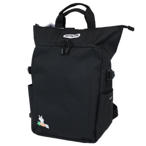 デイパック ヨッシースタンプxOUTDOOR リュックサック 黒 YOSISTAMP アートウエルド...