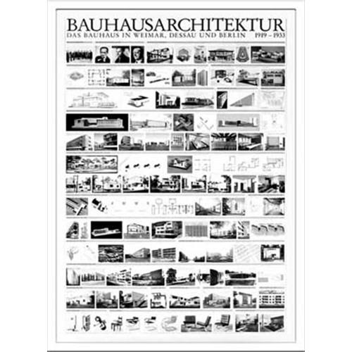 取寄品 Bauhaus バウハウス Architektur 1919-1933 IBH70041 額...
