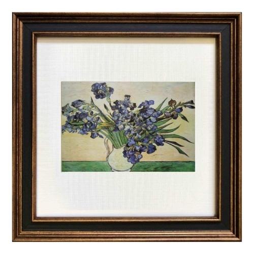 名画 ゴッホ Vincent van Gogh Square Frame　 アイリス ZFA-621...