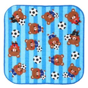 ミニタオル ハンカチタオル サッカーくまくん ミ...の商品画像