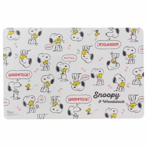 スヌーピー ランチマット ランチョンマット スヌーピー＆ウッドストック ピーナッツ 金正陶器 プレー...