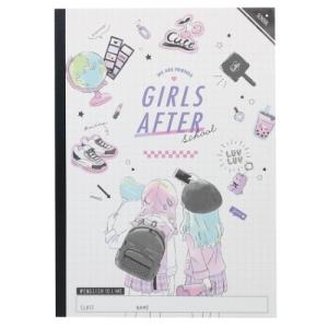 英語ノート B5 英習帳 10段 GIRLS AFTER SCHOOL クラックス 新学期準備文具 かわいいクリスマス プレゼント 福袋 男の子 女の｜cinemacollection-yj