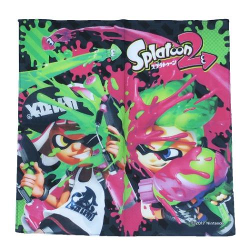 お手拭きハンカチ スプラトゥーン 2 ハンカチ ガール＆ボーイ 新入学 新入園準備クリスマス プレゼ...