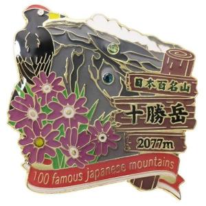 日本百名山 登山 グッズ ピンバッジ 1段 ピンズ 十勝岳 エイコー コレクションケース入り 男の子 女の子 バレンタインの商品画像