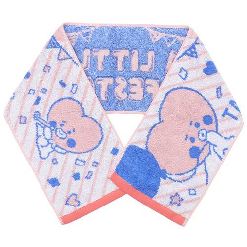 BT21 商品 マフラータオル LINE FRIENDS キャラクター ジャガードスリムロングタオル...