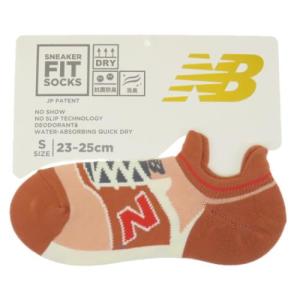 ニューバランス レディーススニーカーソックス S new balance シン NB エヌビー 女性用靴下 スポーツ ダークピンクの商品画像