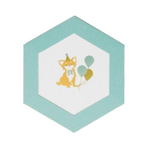グリーティングカード ROKKAKU CARD メッセージカード DOG'S Party! チワワ ...