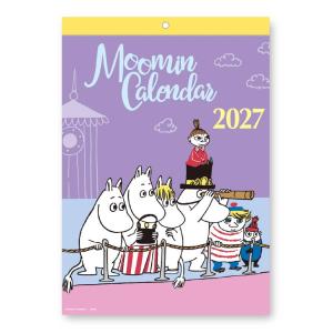 ムーミン 2027Calendar 壁掛けカレンダー2027年度 原画 書き込み インテリア スケジュール 令和9年暦 北欧 学研ステイフル