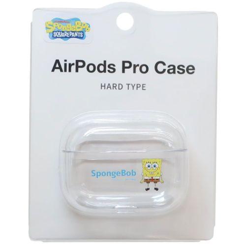 スポンジボブ AirPods Pro ハードクリアカバー エアーポッズプロケース キャラクター グッ...