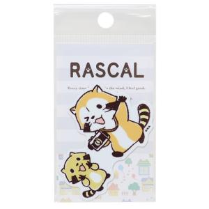 あらいぐまラスカル ダイカットミニステッカー ビ...の商品画像