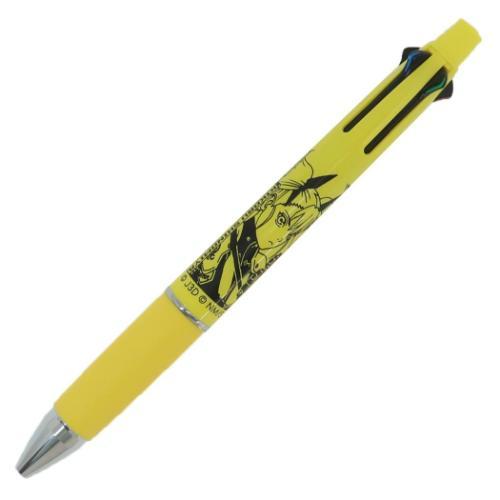 シャープペン＆黒赤青緑4色ボールペン 怪獣8号 ジェットストリーム4＆1 多機能ペン ボール径0.5...