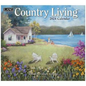 2024 Calendar LANG ラング 壁掛けカレンダー2024年 Colleen Eubanks Country Living カントリー 風景の商品画像
