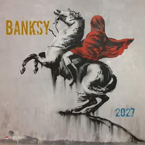 2027 Calendar TUSHITA 壁掛けカレンダー2027年 Banksy アート