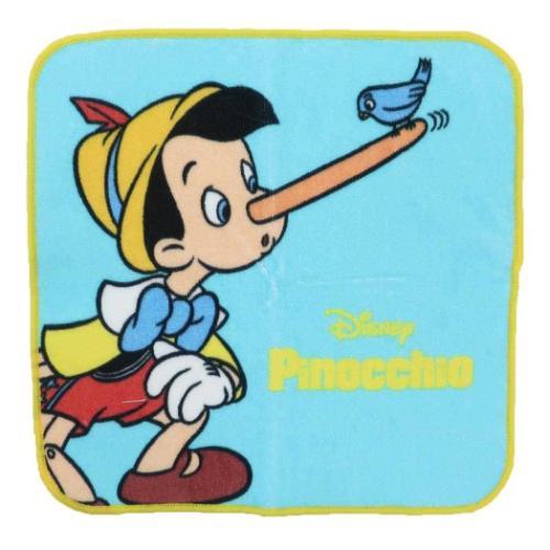 ピノキオ キャラクター ミニタオル ジャガードハンカチタオル ディズニー グッズ