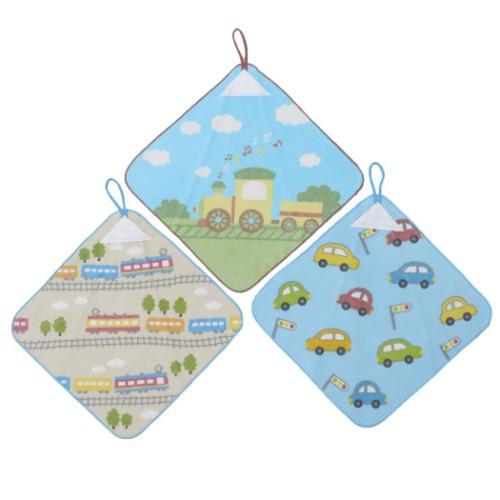 ループタオル ループ付きタオル 3枚組 スキップビークル 林タオル 入園入学準備雑貨