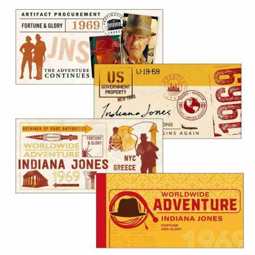 インディ・ジョーンズ グッズ メモ帳 映画 チケット風メモ