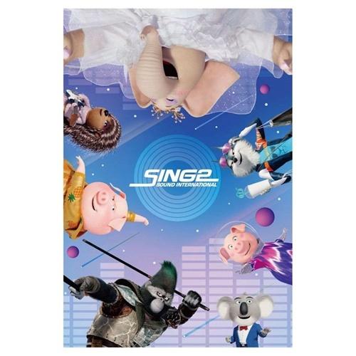 SING シング ネクストステージ 3Dポストカード POSTCARD 映画 キャラクター グッズク...