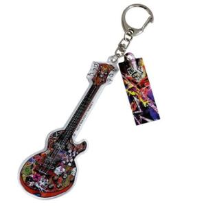 【マクロス7】ギター型キーホルダー マクロス7 熱気バサラ ライブ ギター キーホルダー - メルカリ