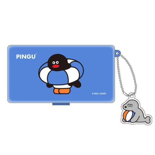 ピルケース PINGU×松本セイジ ミニケース Blue ピングー アイアップ