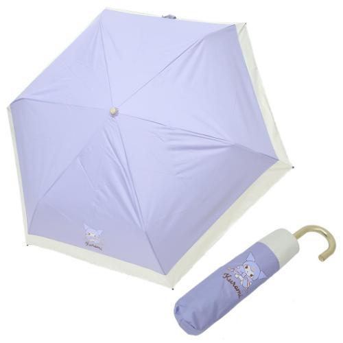 クロミ グッズ 折り畳み傘 キャラクター 晴雨兼用折畳傘 すっきり切替タイプ リボン