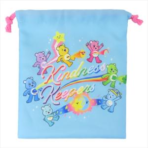 巾着袋 ケアベア 巾着 新入学 CareBears ケイカンパニー｜cinemacollection-yj