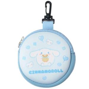 シナモロール 丸型カラビナ付きポーチ サンリオ ミニポーチ キャラクター ケイカンパニー