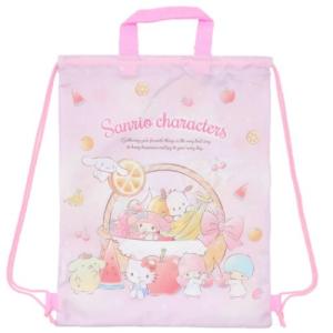 ナップサック サンリオキャラクターズ 体操服かばん 新入学 サンリオ ケイカンパニー 新学期準備雑貨 女の子