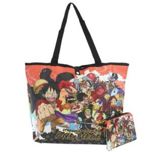 ワンピース エコバッグ 折りたたみ ショッピングバッグ 麦わらの一味 ONE PIECE 少年ジャンプ ケイカンパニー 15L トートバッグ コンパクト お買い物かばん