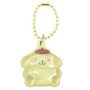 ポムポムプリン ぷっくりったいプチボールチェーン キーホルダー