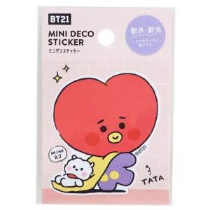 ビッグシール BT21 ミニ デコステッカー TATA LINE FRIENDS カミオジャパン 耐水耐光仕様クリスマス プレゼント 福袋 男の子 女