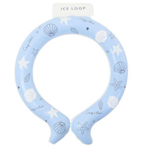 夏用クールネック 首もとひんやりアイスループ XSサイズ シェル カミオジャパン ICE LOOP ...