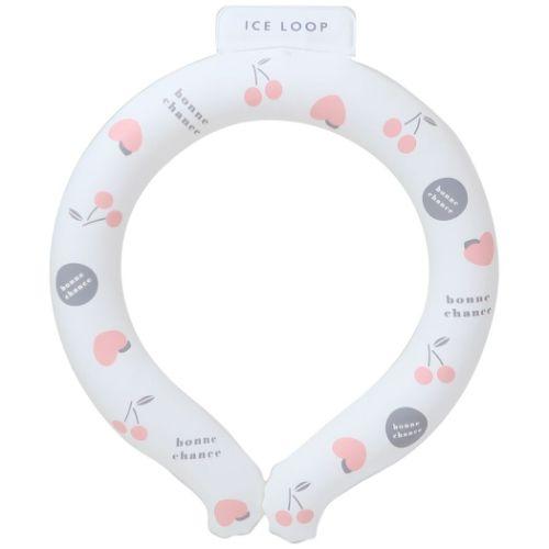 夏用クールネック 首もとひんやりアイスループ Sサイズ bonne chance カミオジャパン I...