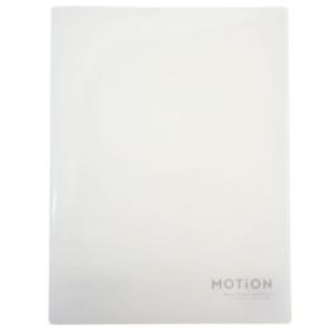 ポケットファイル MOTiON 10ポケットクリアファイル A4 ホワイト カミオジャパンの商品画像