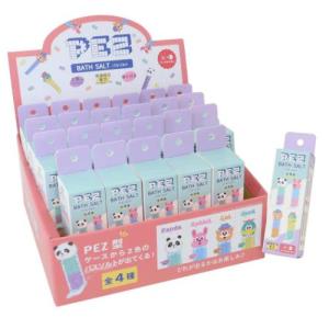 BATH SALT バスソルト 24個入セット PEZ 入浴剤 カミオジャパン グッズ｜cinemacollection-yj