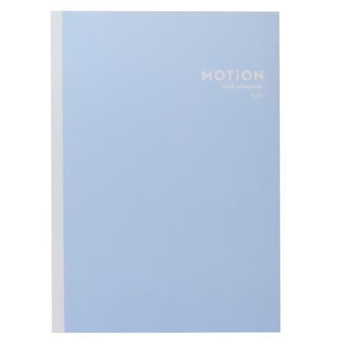 方眼ノート MOTiON B5方眼ノート 5mm blue 新学期準備文具 シンプル
