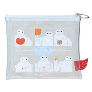 ディズニーグッズ　クリア収納ケース　鍋　ベイマックス　丼　ライト　ポーチ　コップ ベイマックス クリアポーチ ミニポーチ ディズニー キャラクター