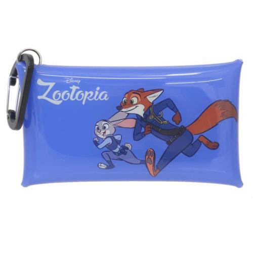 ズートピア グッズ ミニポーチ キャラクター クリアマルチケースS ニック＆ジュディ ディズニー