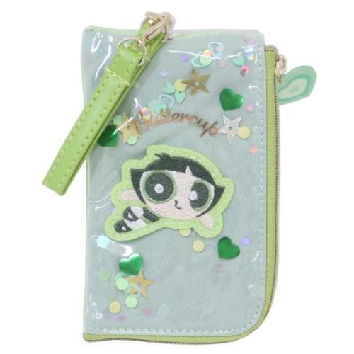 パワーパフガールズ キャラクター キーケース＆定期入れ シャカシャカキーパスポーチ バターカップ グ...