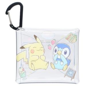 ポケットモンスター クリアマルチケースmini ポケモン ミニポーチ キャラクター ピカチュウ＆ポッチャマ マリモクラフト