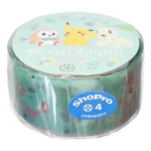 ポケットモンスター ダイカット20mmマステ ポケモン マスキングテープ キャラクター ボタニカル マリモクラフト