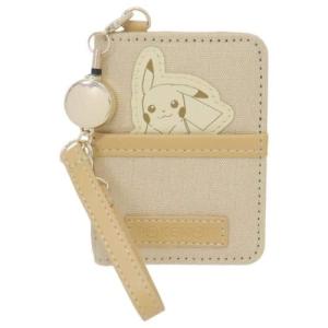 ポケットモンスター リール付き 2つ折りパスケース ポケモン 定期入れ