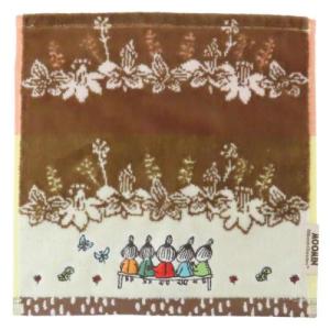 ムーミン ミニタオル オーガニックコットン シャーリング ジャガード 北欧 ハンドタオル キャラクターの商品画像